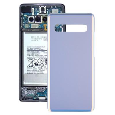 Задняя крышка аккумулятора для Galaxy S10 5G SM-G977B/SM-G977U/SM-G977N (Серебряный)