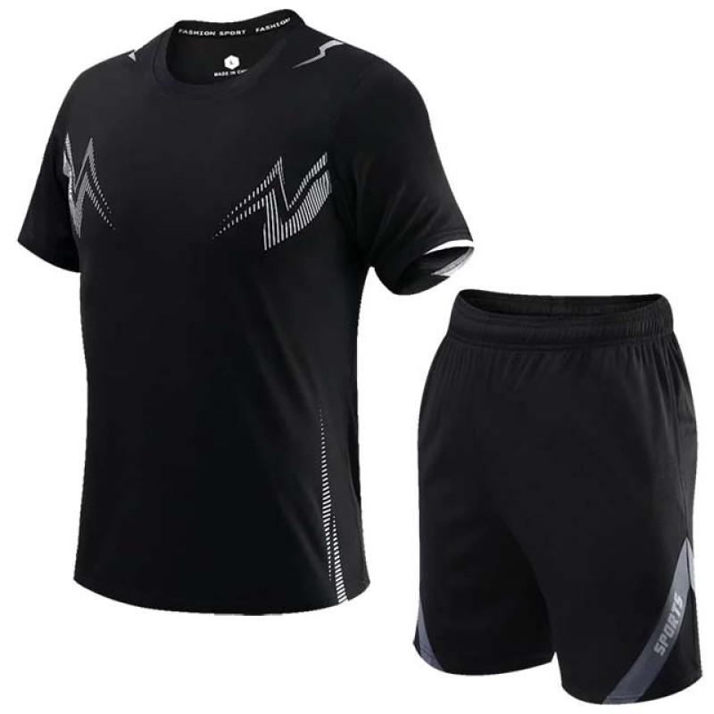 Tracksuit Gym 2 Mens Pcsset Fitness Badminton Sports Suit Clothes Running Jogging Sport Wear Exercise Workout Set Sportswear