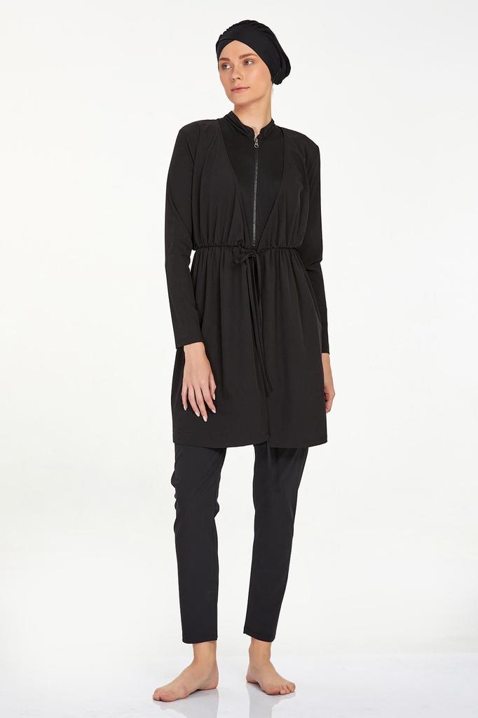 Женский Мусульманский Скромный Исламский Полный Чехол Буркини Пляжный Купальный Костюм Купальники Хиджаб Пляжная Одежда Купальник 