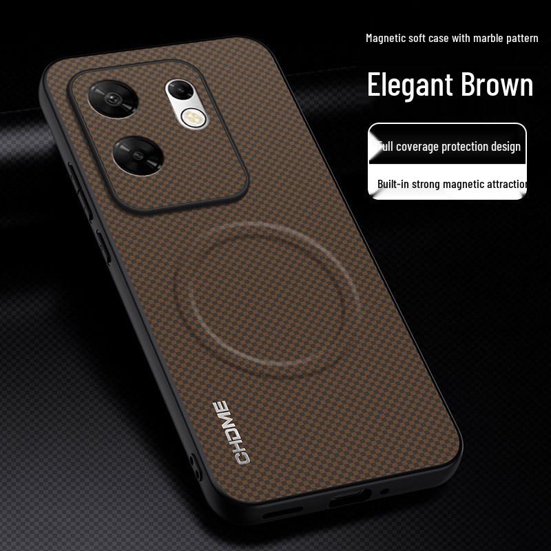 Полностью закрывающий магнитный защитный чехол для телефона Infinix Zero30 5G