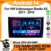 Android 14 для VW Volkswagen Beetle A5 2011 - 2019 стерео головное устройство Mirror Link GPS навигация Авторадио интеллектуальные системы автомобиля