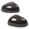 Exterior Rear View Mirror Protective Cover Carbon Fiber Style Replacement for Smart Fortwo C453