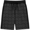 Ss25 Letter Print Lace-Up Pocket Casual Shorts Men Shorts Black CY588-R8E