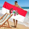 Southampton Print Beach Towel, Large Soft Quick Dry Towel for Beach Camping Swimming