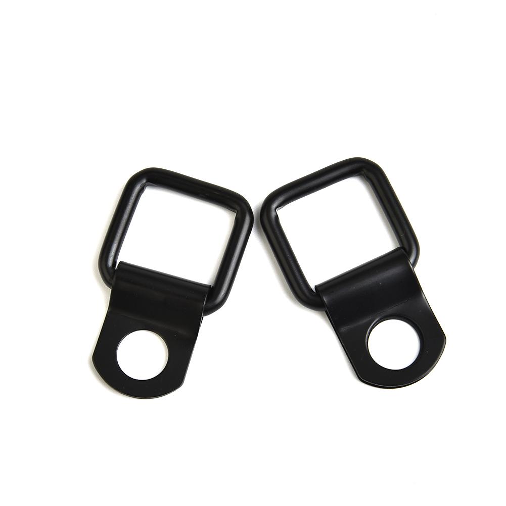 Крюк с D-образным креплением, практичный, антикоррозийный, металлический, точечный, сменный, 6 шт., аксессуары, черное крепление, прочный