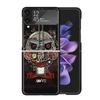 The Jigsaw Killer Horror Clear Phone Case For Samsung Z Flip 7 6 5 4 3 Galaxy ZFlip7 ZFlip6 ZFlip5 ZFlip4 ZFlip3 5G Print Cover