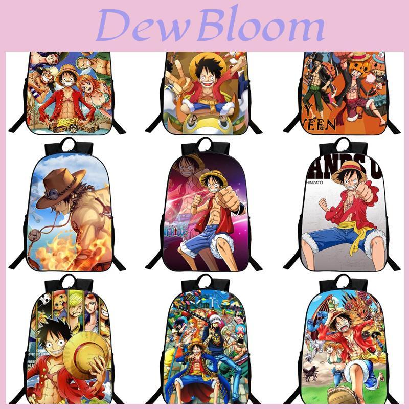 Прочный и модный аниме One Piece Monkey D. Рюкзак для путешествий Луффи для студентов
