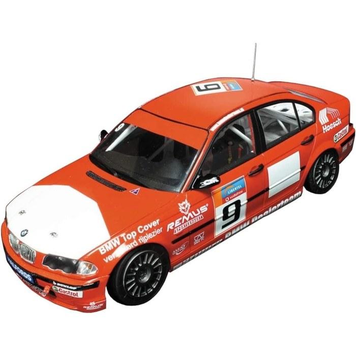 PLATZ NuNu 1/24 Серия Гоночные BMW 320i E46 Победитель DTCC 2001 Пластиковая модель PN24007 Цветное литье