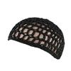 1pc Mesh Crochet Beanies Hat,Solid Color Crocheted Thick Short Hair Net Caps for Night Sleeping Hair Accessories,beach,bathing