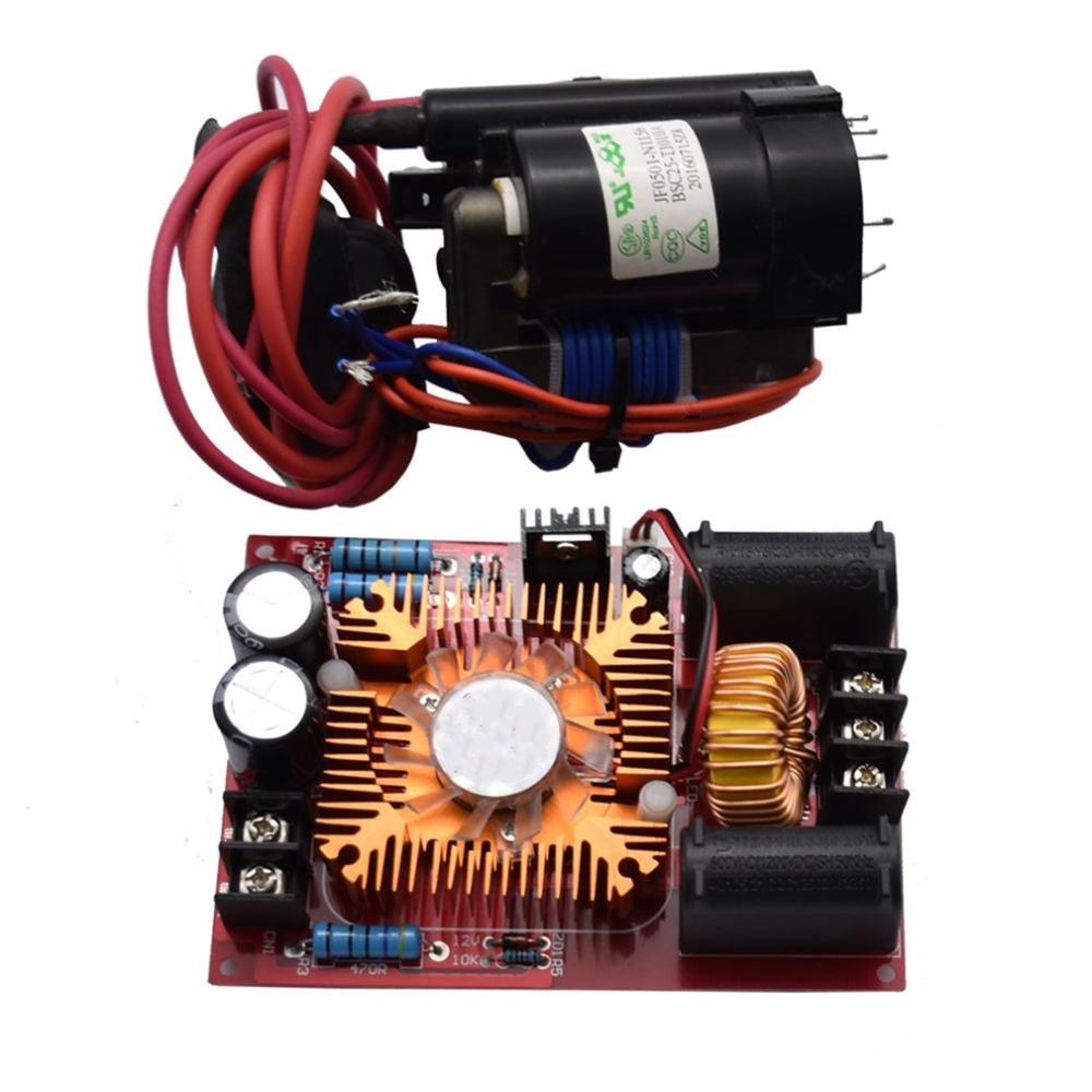 DC12-30V ZVS Плата драйвера Теслы Катушка зажигания Flyback Драйвер Высоковольтный трансформатор -15A Схема управления с переключением при нулевом напряжении
