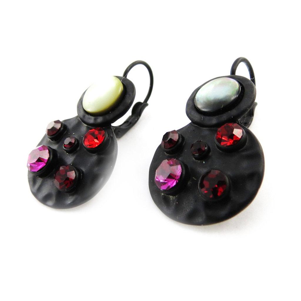 NOA [J0469] — Дизайнерские пижамы «Mélusine» красный черный