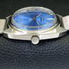 VINTAGE HMT KOHINOOR HAND-WINDING INDIAN MENS SKY BLUE DIAL WATCH a441018-4 HT-a441018