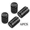 4pcs For Alfa Romeo Giulietta Accessories Car Wheel Tire Valve Caps Tyre Stem Covers Airdust Waterproof rfv233