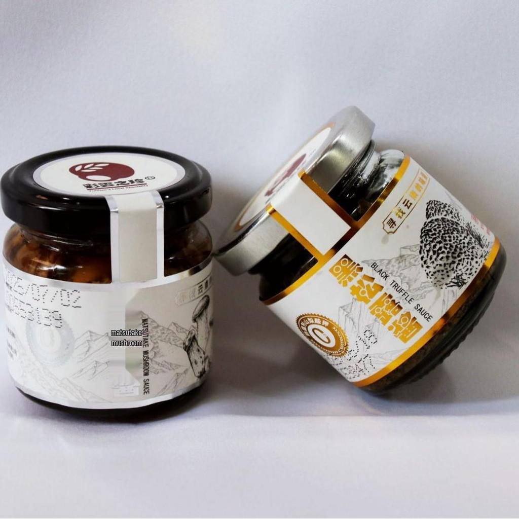 Yunnan Black Truffle & Porcini Mushroom Sauce with Red Onion & Matsutake, 80g