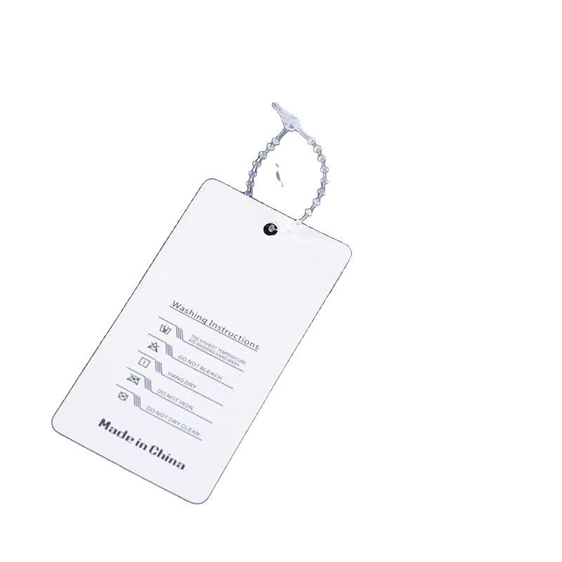 Прозрачная пластиковая игла для ручного продевания нити с защелкой для этикеток