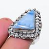 Natural Owhyee Opal Gemstone 925 Sterling Silver Jewelry Ring Size 9 B2W79