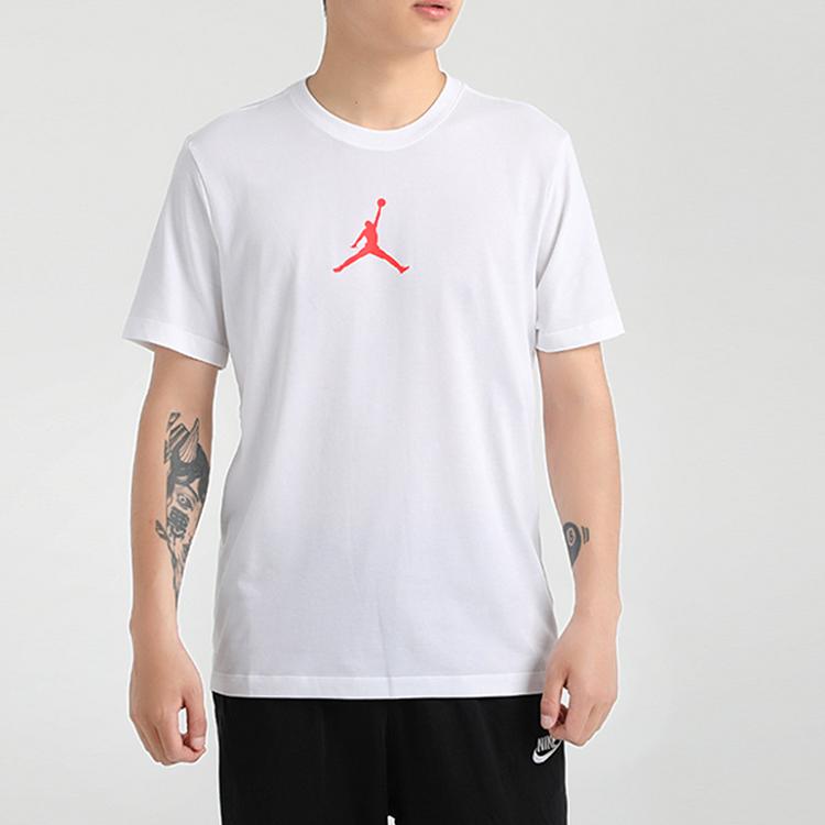 Jordan Jumpman Dfct Short Sleeve Crew T-Shirt Men Tops White CW5191-100