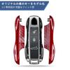 [T-carbon] Key Cover Compatible with Porsche 911 Cayenne Panamera for Key Case, Real Carbon
