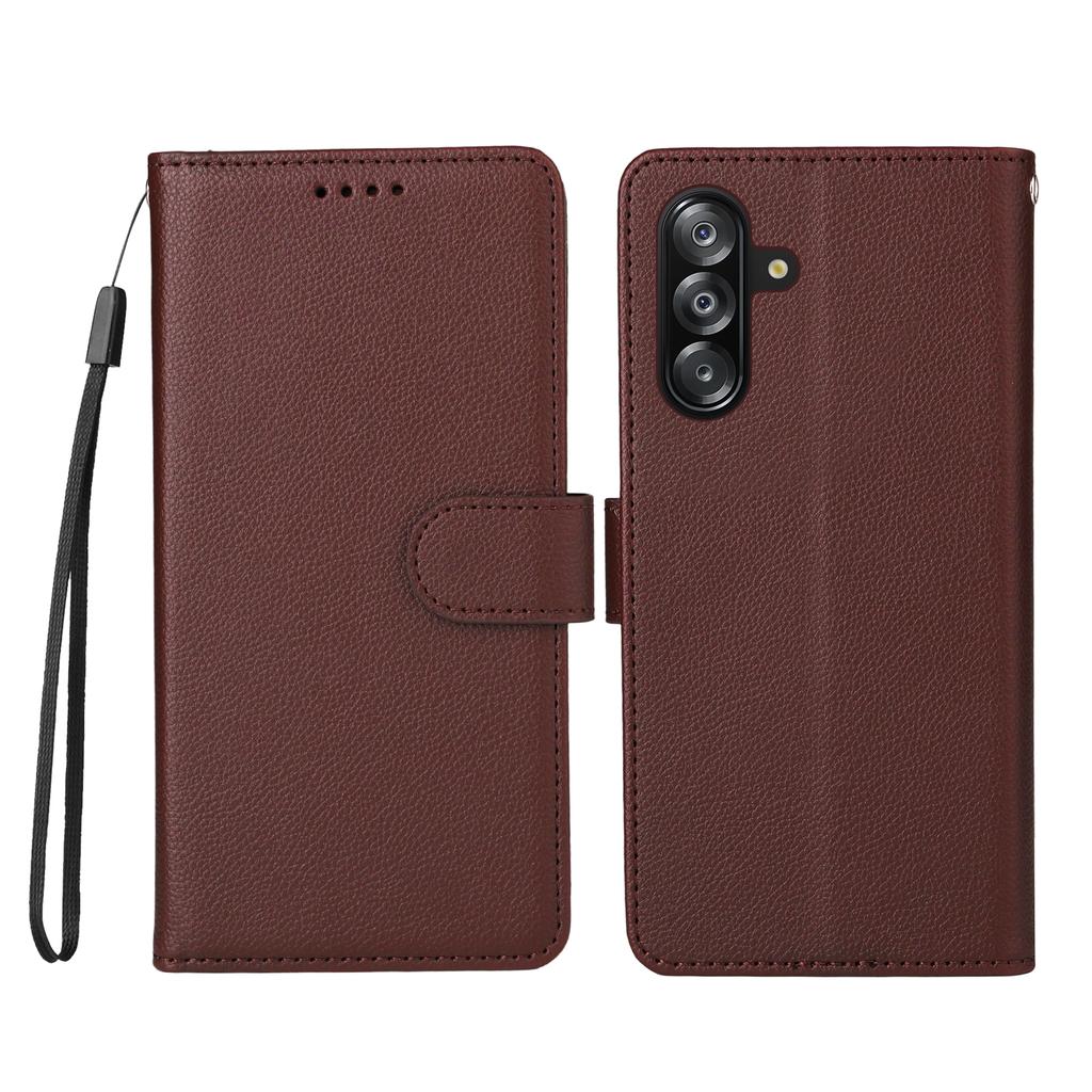For Samsung Galaxy A17/Galaxy A16 4G/Galaxy A16 5G/Galaxy A26 5G Case RFID Blocking 3 Card Slots PU Leather Phone Cover with Wrist Strap