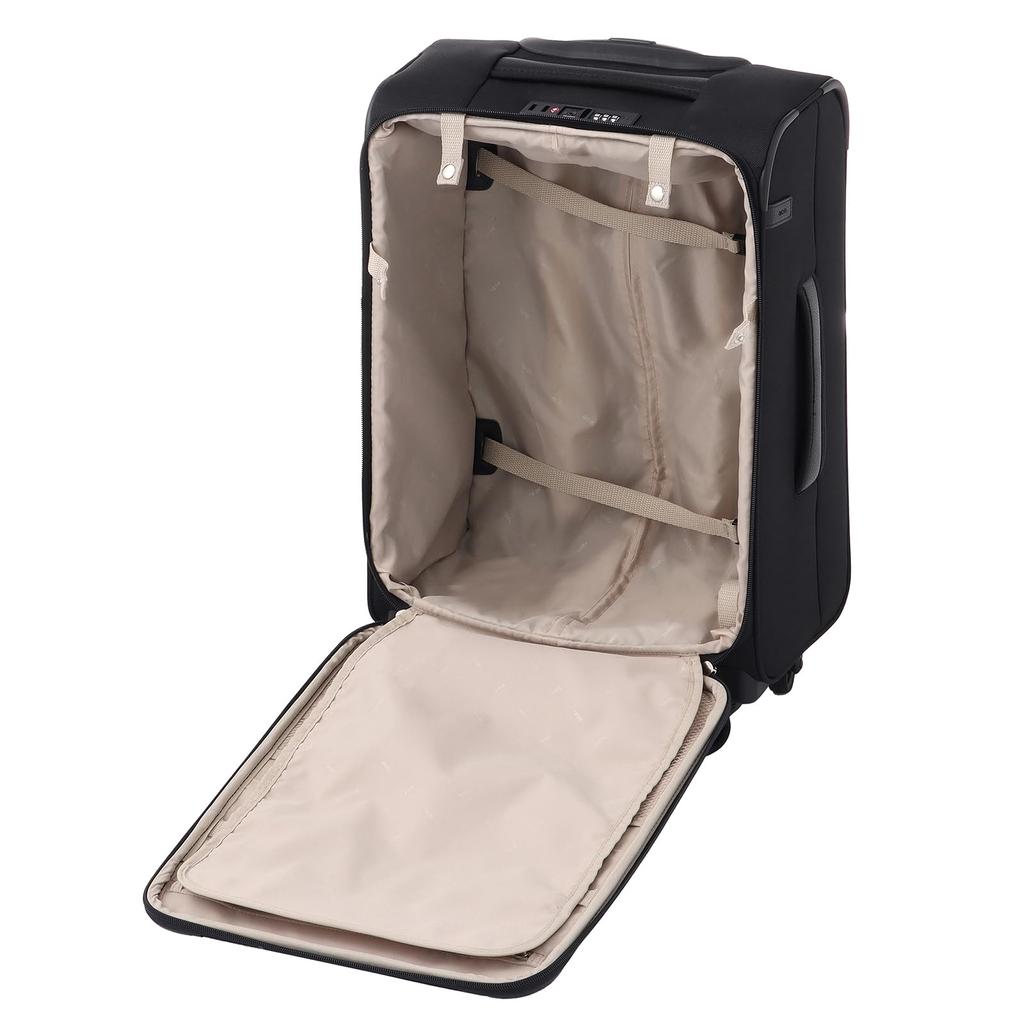 Чемодан Martigue 31 л, разрешено перевозить ночи, стопор на роликах, антибактериальная внутренняя ткань, черный цвет [Ace Tokyo] № 32152 2-3 2,6 кг ручная кладь