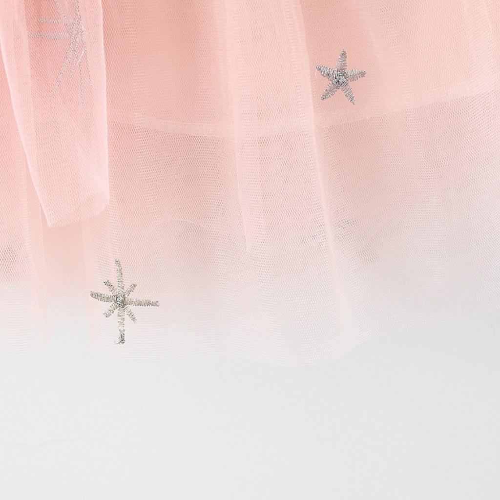 Лоскутное тюлевое вязаное платье с бантом для маленьких девочек, одежда принцессы