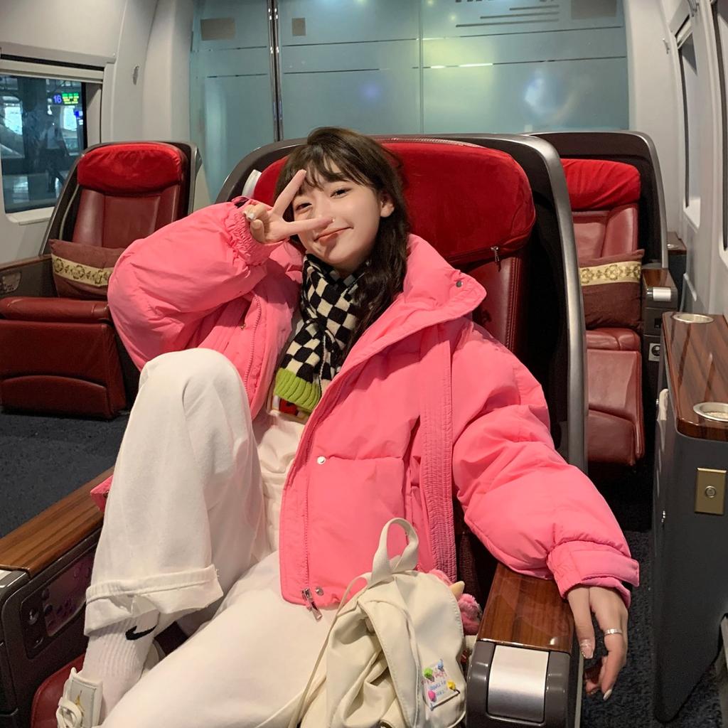 Свободные однотонные утепленные парки с капюшоном, зимние ветрозащитные пальто с хлопковой подкладкой, элегантная короткая куртка с длинным рукавом для корейских женщин