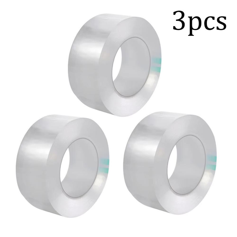 1/2/3/5Pcs 5M Kitchen Waterproof Self Adhesive Tape Acrylic Transparent Mildew-Proof Sink Tape for Bathroom Kitchen Seam Gaps