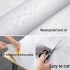 White Wood Vinyl Wallpaper Waterproof Self Adhesive Wallpapers Doors Cabinet Desktop Modern Furniture Decorative Wall Paper