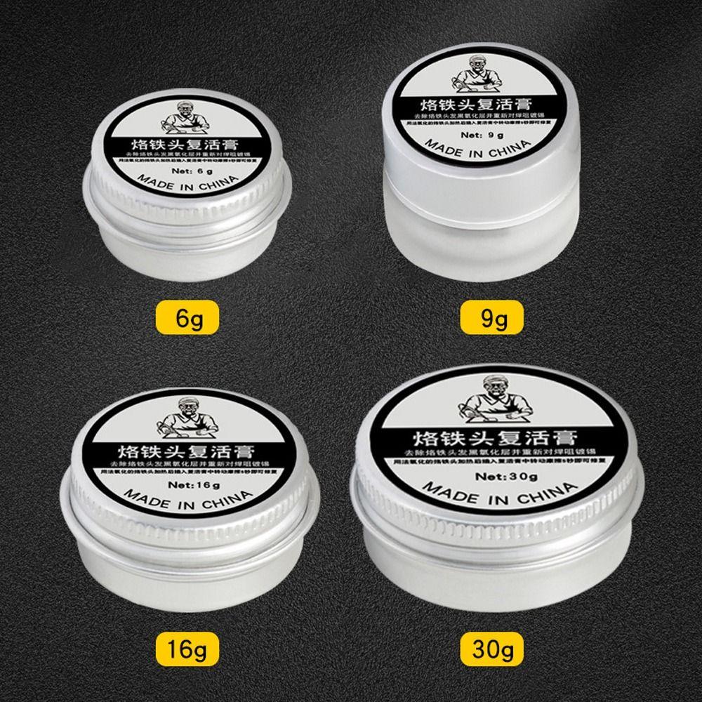 6/16/30g Soldering Tip Revival Cream Lead Free Resurrection Cleaning Paste Soldering Cleaning
