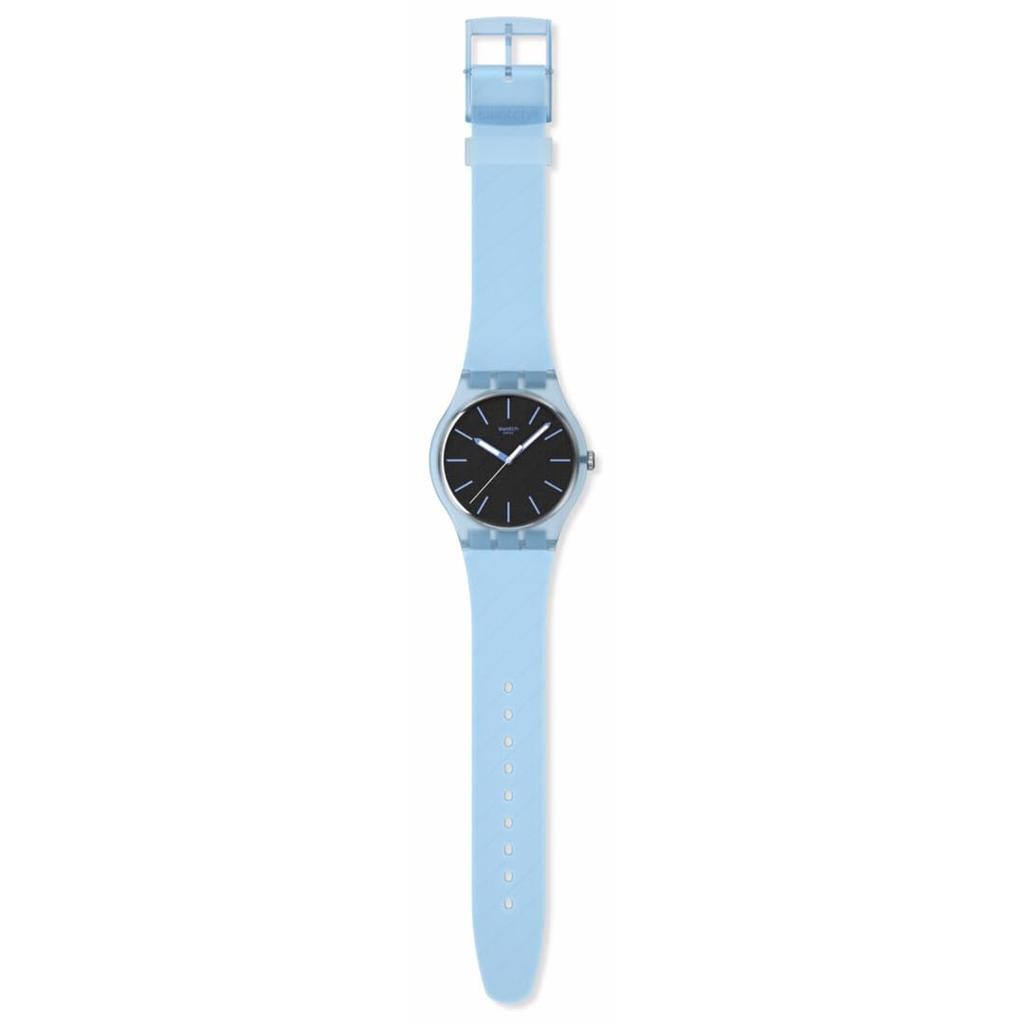 Swatch BLUE MOVES SO29L101 Синие наручные часы,