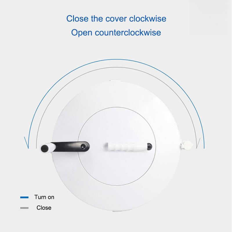 Ручная мини-стиральная машина с ручным приводом, портативная, неэлектрическая, компактная сушилка для белья, общежитие, большая вместимость, центрифуга