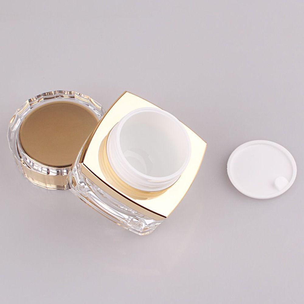 5-50 г флаконы для лосьона золотисто-фиолетовые баночки для макияжа баночки для образцов крема для лица для ухода за кожей