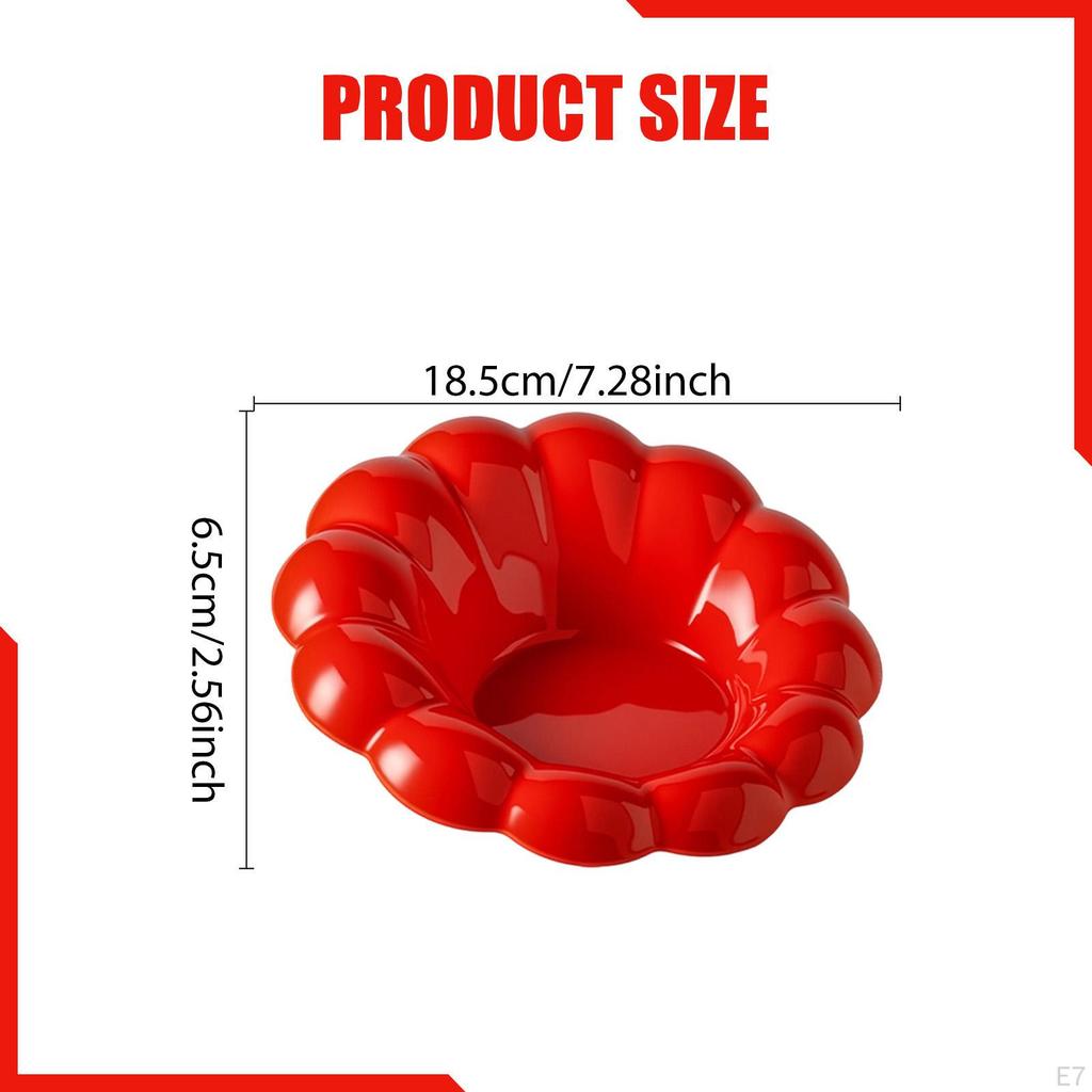 Ceramic Decorative Tray Display Bowl Gift Vanity Serving Dish Perfume Jewelry Holder for Wedding