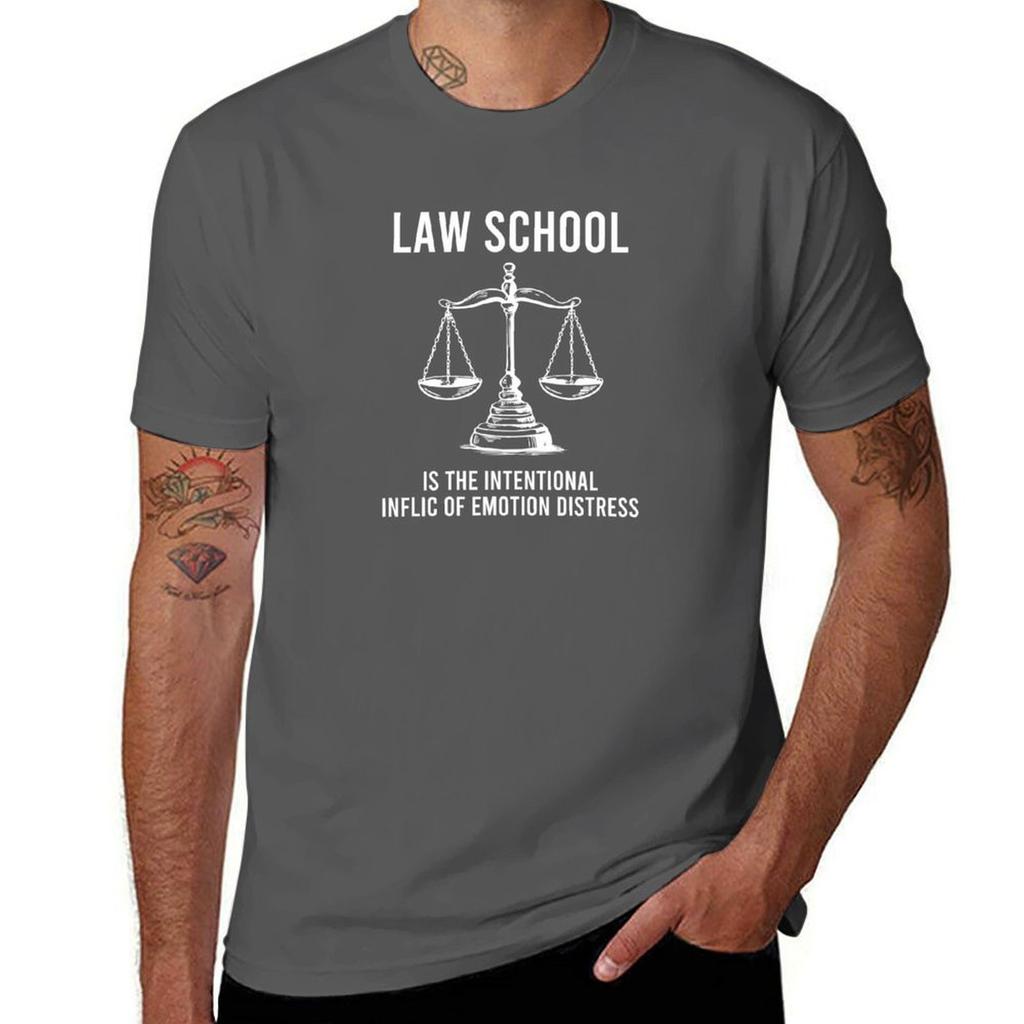 Law School Student Future Attorney Lawyer Gift Tshirt Large Size Loose Casual Tee