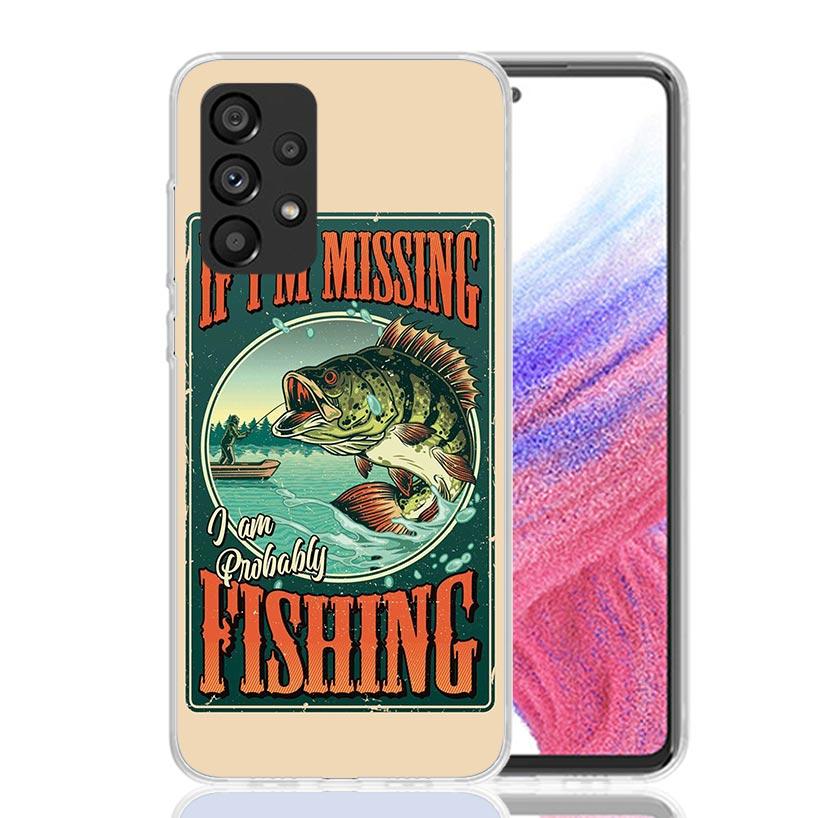 Fishing Club Graphic Phone Case for Samsung Galaxy A17 A16 A15 A14 A13 A57 A56 A55 A54 A53 A37 A36 A35 A34 A33 A26 A25 A24 A23 G