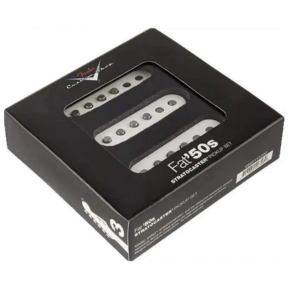 Fender Custom Shop Fat '50s Stratocaster Pickups White Electric Guitar Accessories