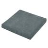 Подушка для стула GOFORIT Zabuton из пеноматериала с эффектом памяти, высокоэластичная уретановая подушка из вельвета 42 x 42 x 5 см, двухслойная структура, серый чехол, можно стирать +