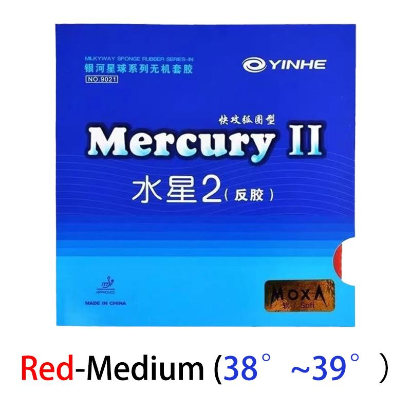 НОВЫЙ Накладка для настольного тенниса YINHE Mercury 2 Шипы внутрь Липкая Профессиональная накладка для пинг-понга Быстрая атака Петля Одобрена ITTF