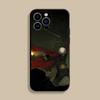 Чехол для телефона D-Devil M-May C-Cry для iPhone 17,16,15,14,13,12,Pro,Max,Plus,E,SE4,Air,Mini Черный Мягкий Чехол