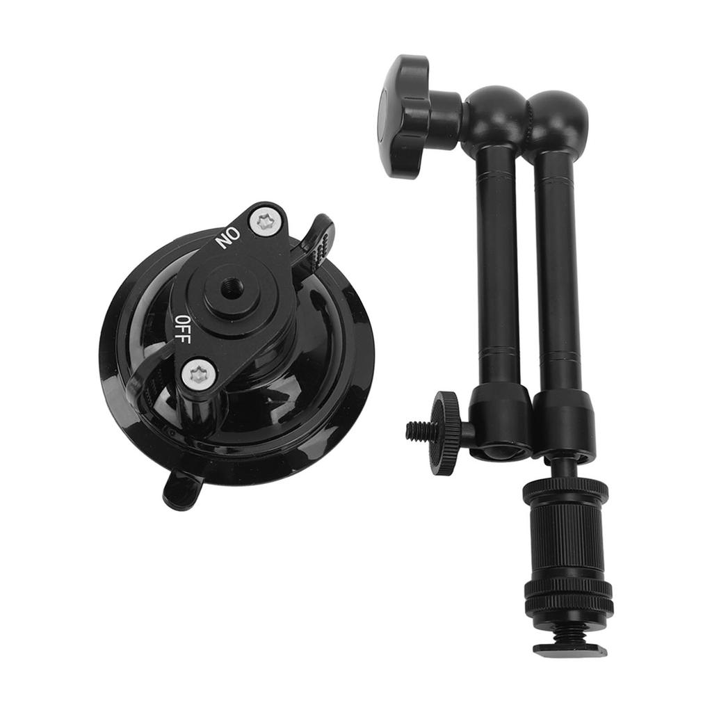 11-дюймовый кронштейн на присоске, универсальное вращение, прочное, долговечное, стильное крепление на присоске для камеры