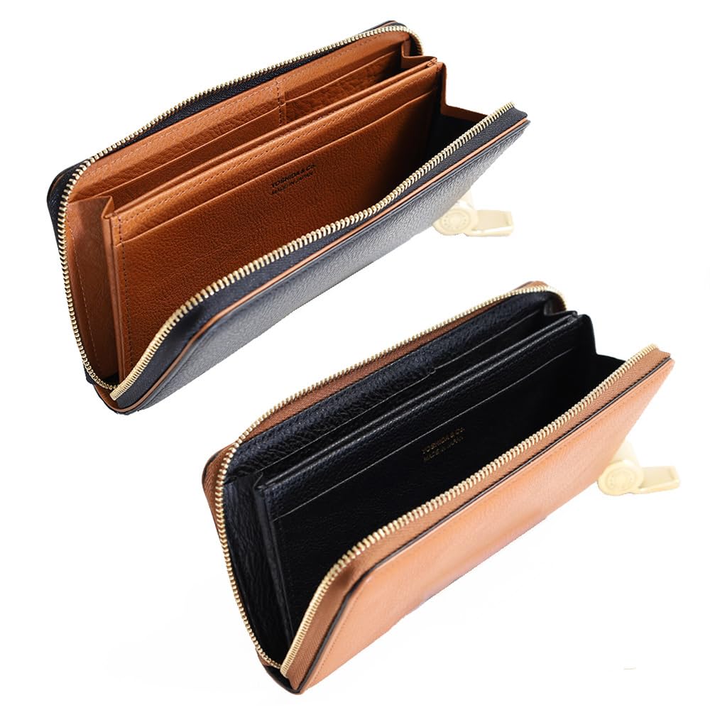 Tone Bill Wallet Yoshida Bag Длинный кошелек с круглой молнией TONE BILL WALLET [Porter] 150-02288 Мужской Женский (40 Верблюд)