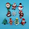 Christmas Series PVC Soft Glue Shoe Charms for Hole Shoes