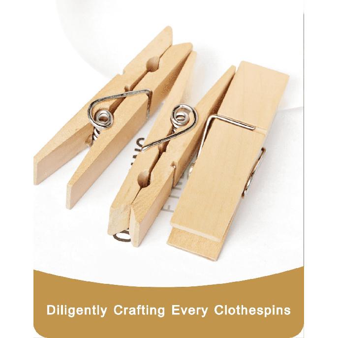 Деревянные прищепки P, 15 шт., прочные и надежные, из натурального дерева, для развешивания одежды, фотографий, поделок, маленькие, для декора класса, для поддержания духа