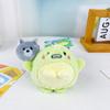 Green Dinosaur Green Dinosaur Doll Pendant Cartoon Dinosaur Wolf Plush Keyring  Couple