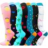 Unisex 7 Pairs Socks Brede Kalf Compressie Sports Socks
