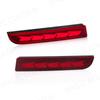 LED Bumper Reflector Lights For Mitsubishi Lancer Evo Evolution ASX Outlander Sport RVR Dynamic Turn Signal Rear Tail Brake Lamp