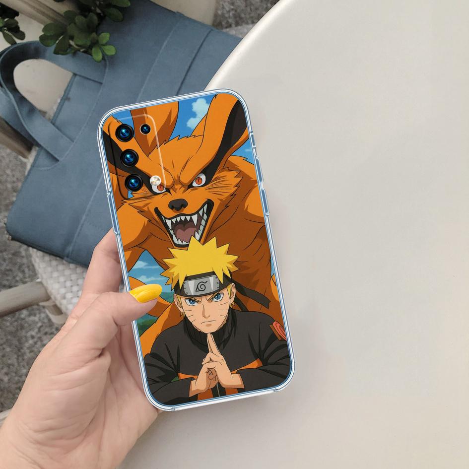 LO9 Anime Naruto Soft Shell Transparent Phone Case for Motorola Moto Edge 20 30 40 50 S30 Fusion Ultra Pro Neo Lite + G200 G23