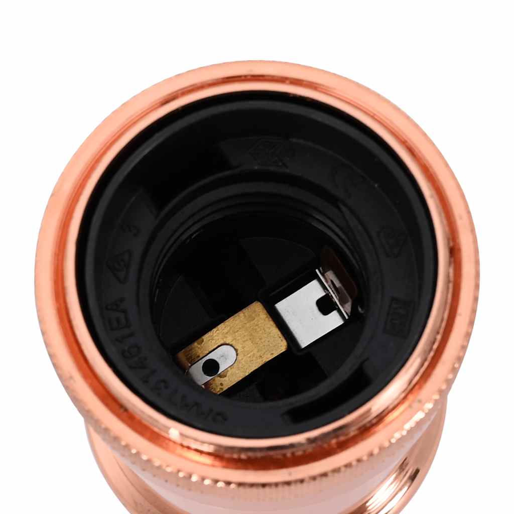 Lamp Holder Set 2 pcs Rose Gold E27