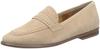 Flat Loafers Studded Loafers Beige Cm 2E [Marion] Women's 23.0