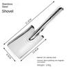 Stainless Steel Gardening Hand Tools Heavy Duty Trowel Garden Tool Garden Trowel  Transplanting